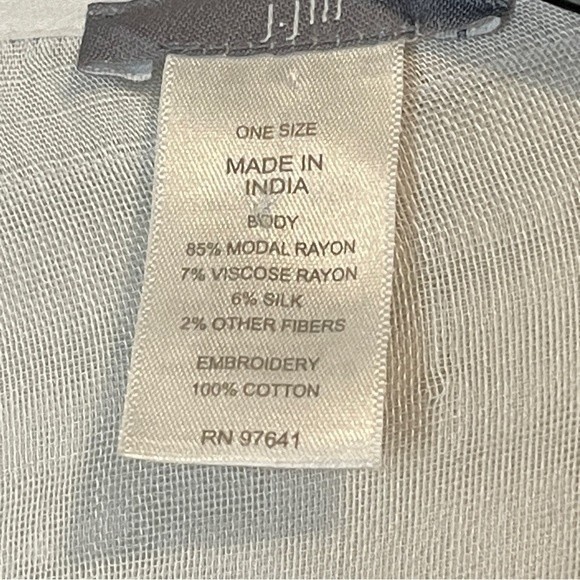 J.Jill Womens Ombré Brown White Lace Kimono One Size - Picture 5 of 5